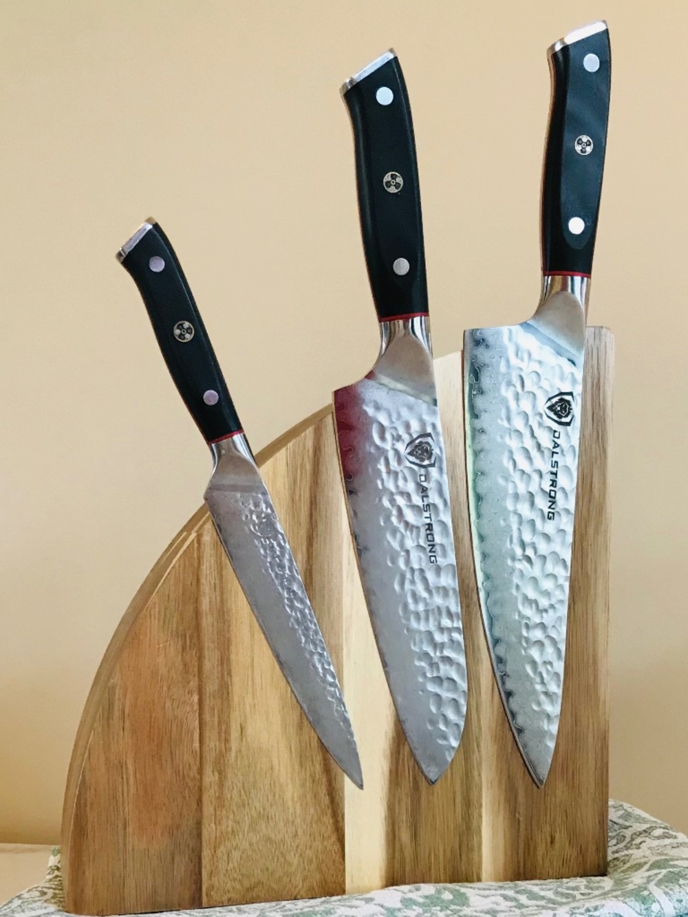 BEST SELLER 🔥 MARCELLIN MAGNETIC ACACIA KNIFE BLOCK